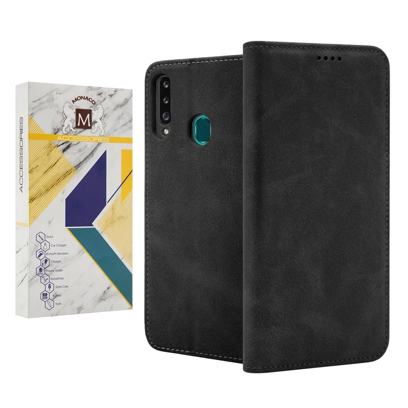 کیف کلاسوری  موناکو  مدل ZiZi مناسب برای گوشی موبایل سامسونگ Galaxy A20S