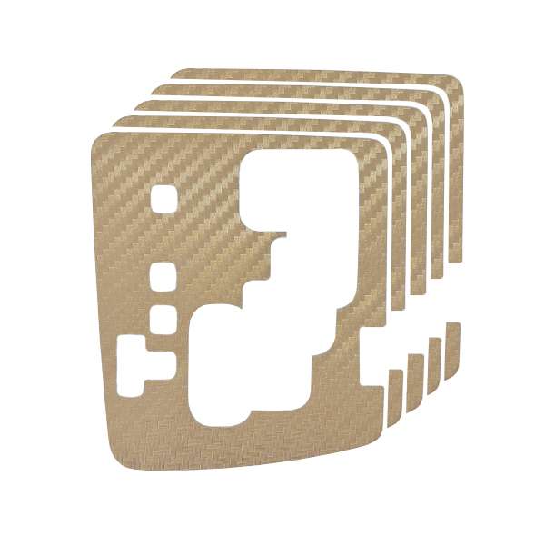 برچسب لیور دنده اتوماتیک خودرو کد 10573G مناسب برای مزدا 3 نیو بسته 5 عددی