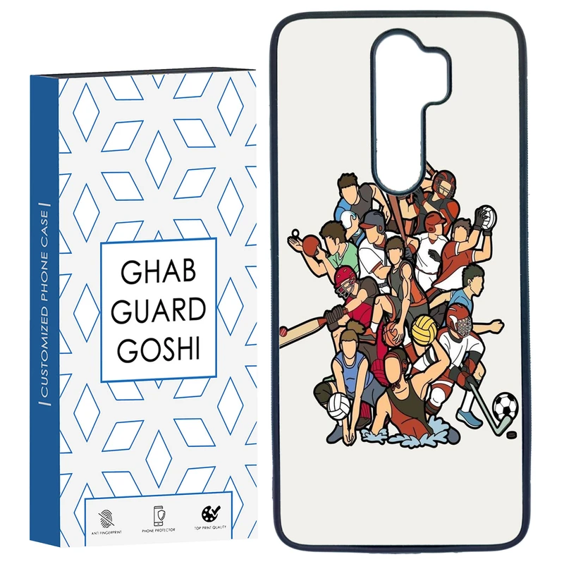 کاور قاب گارد گوشی طرح ورزشی کد TPU-122 مناسب برای گوشی موبایل شیائومی Redmi Note 8 PRO