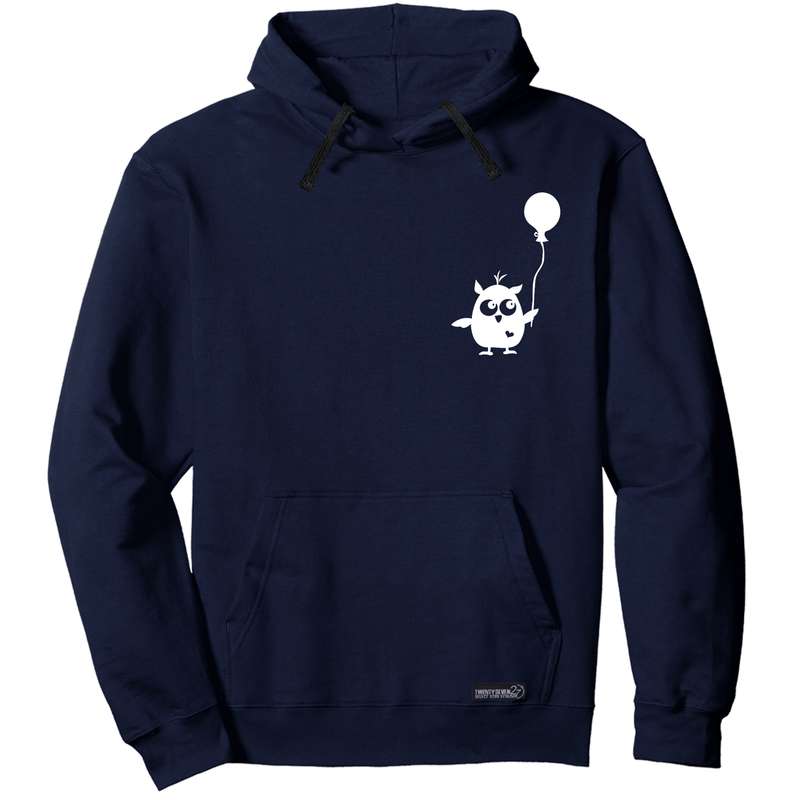 هودی زنانه 27 مدل OWL کد W15 رنگ سرمه ای 