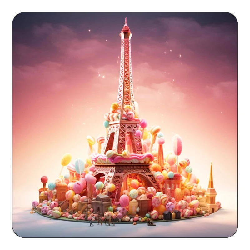 مگنت کاکتی طرح پاریس Paris مدل mp55822
