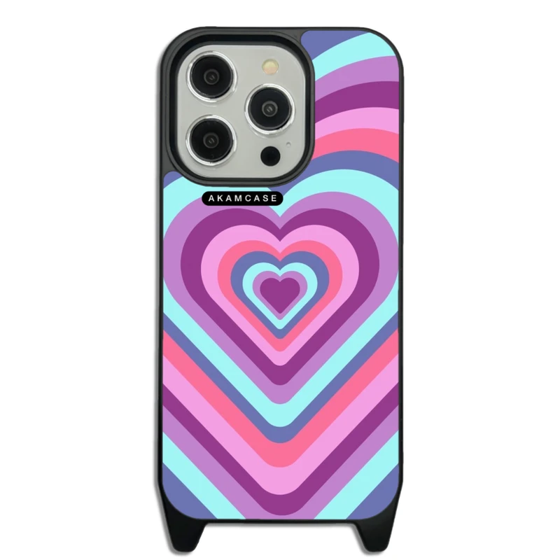 کاور آکام مدل AMCWLA15PRO-HEARTS2 مناسب برای گوشی موبایل اپل iPhone 15 Pro