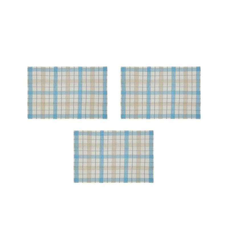 دستمال آشپزخانه برق لامع مدل مستطیل کد A47 مجموعه 3 عددی