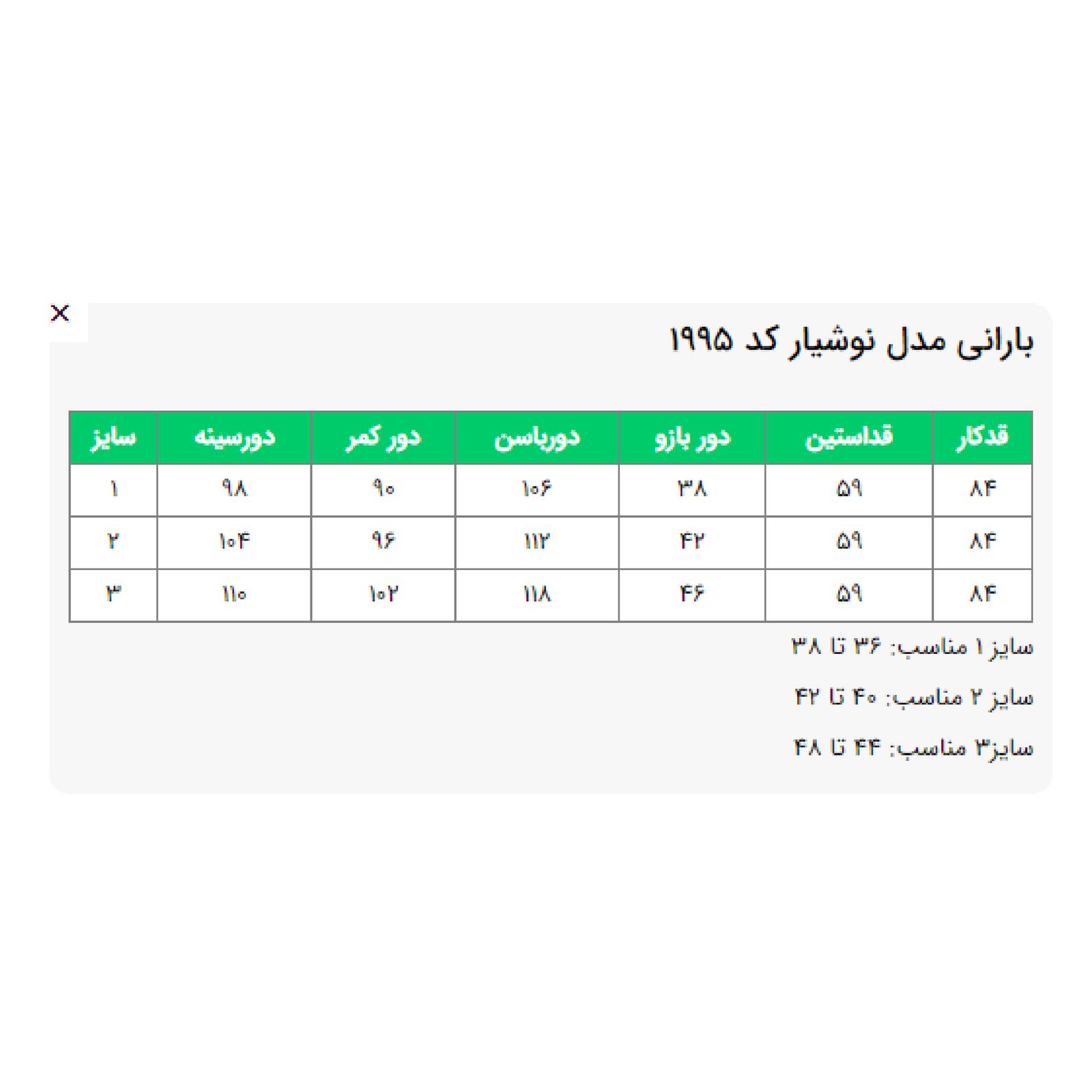 بارانی زنانه السانا مدل نوشیار کد 199579 -  - 6