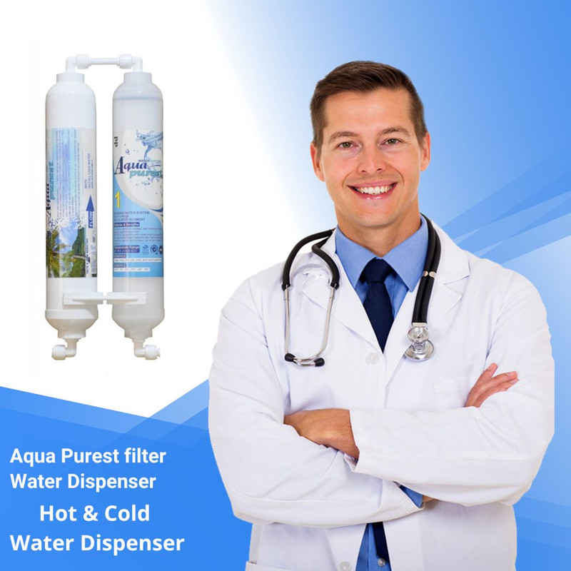 فیلتر تصفیه کننده آب آبسردکن آکوا پیورست شریعتی مدل T 202 NEW مجموعه 2 عددی