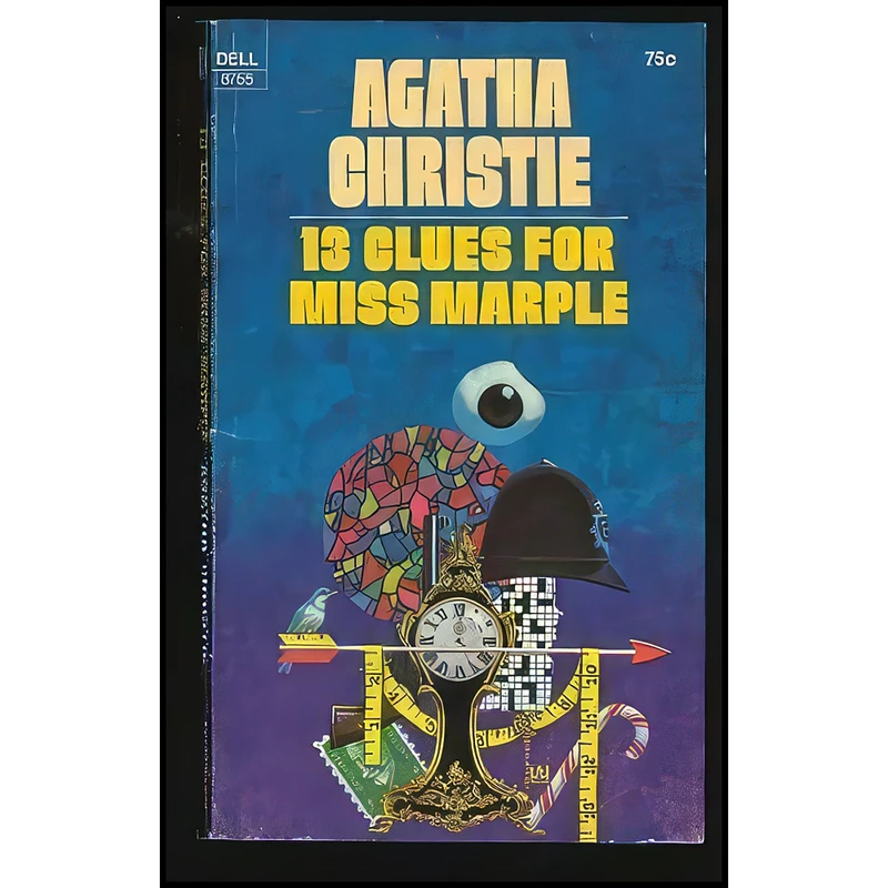 کتاب 13 Clues for Miss Marple اثر Agatha Christie انتشارات Dell Pub Co