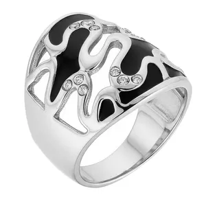 انگشتر زنانه مدل نگینی مجلسی 