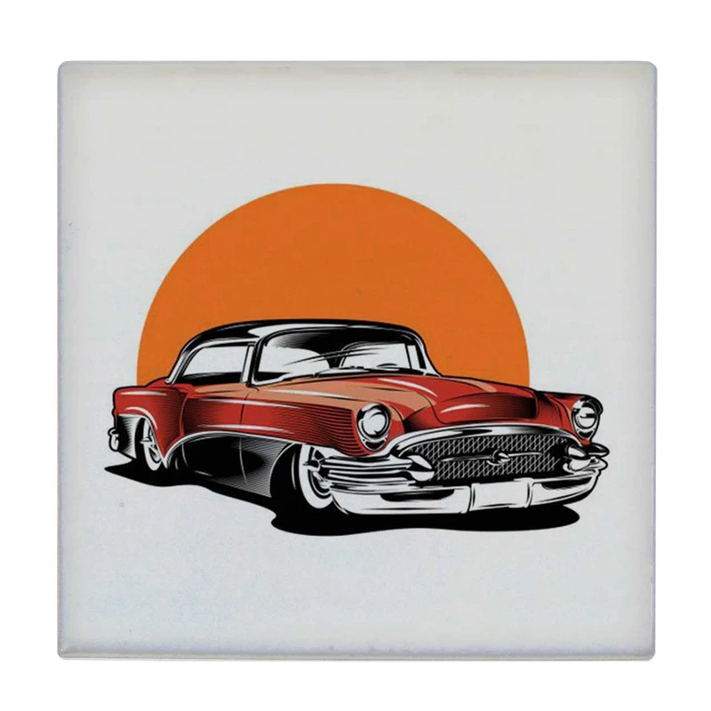 زیر لیوانی طرح اتومبیل کلاسیک کد    3788213_1788