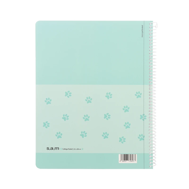 دفتر مشق 200 برگ سم طرح رد پا 