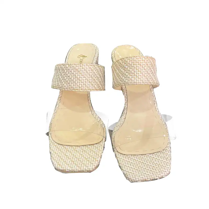 صندل زنانه مدل کنفی