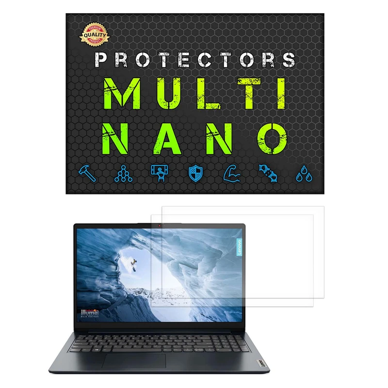 محافظ صفحه نمایش آنتی رفلکس مولتی نانو مدل X-S2M مناسب برای لپ تاپ IdeaPad 1 15IJL7 15.6 inch 2022 بسته دو عددی