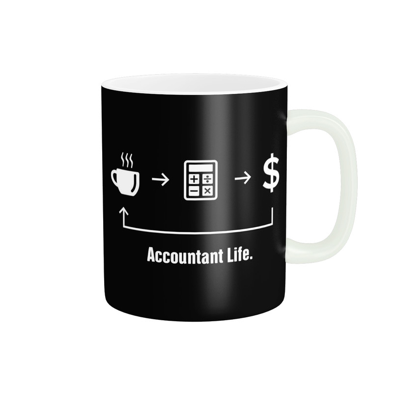 ماگ طرح حسابدار کد M693