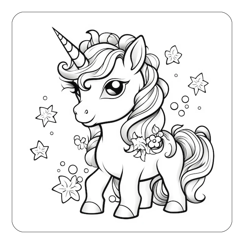 مگنت کاکتی طرح اسب تک شاخ و یونیکورن مدل mp31987