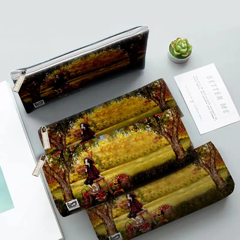 جامدادی مستر راد مدل دختر فانتزی طرح کارتونی کد 2038