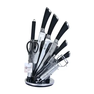 سرویس چاقو اشپزخانه 9 پارچه ام جی اس مدل KS9013B