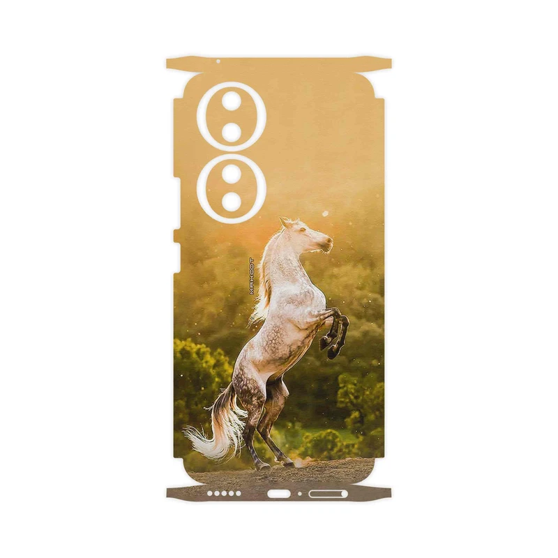 برچسب پوششی ماهوت مدل Horse_2-FullSkin مناسب برای گوشی موبایل آنر 90