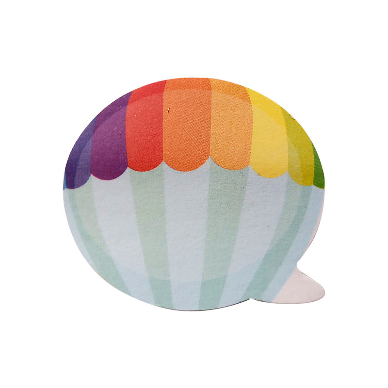 کاغذ یادداشت چسب دار طرح بالن کد 90