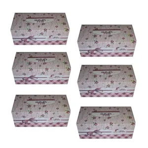 دستمال کاغذی 150 برگ پارلاق مدل w-30001  بسته 6 عددی