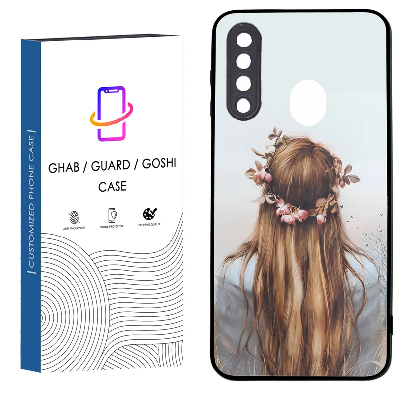 کاور قاب گارد گوشی طرح دخترانه کد 43 - TPU مناسب برای گوشی موبایل سامسونگ Galaxy A20S