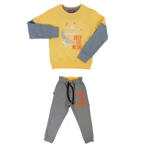 ست سویشرت و شلوار پسرانه زاراتو مدل nb660