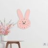 ساعت دیواری کودک مدل خرگوش
