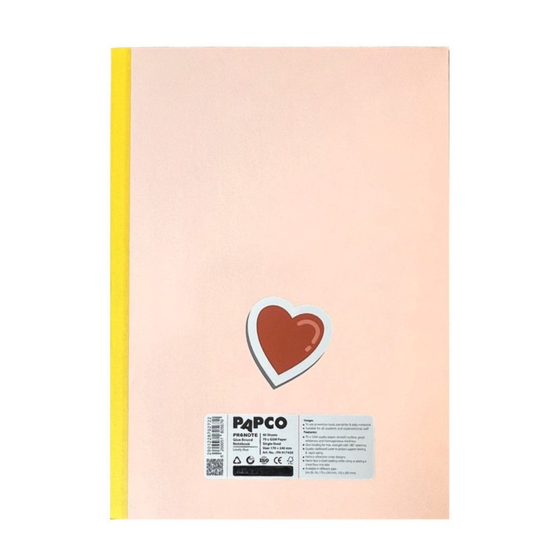 بسته لوازم تحریر پاپکو مدل پرونوت کد PK-14028 بسته 9 عددی