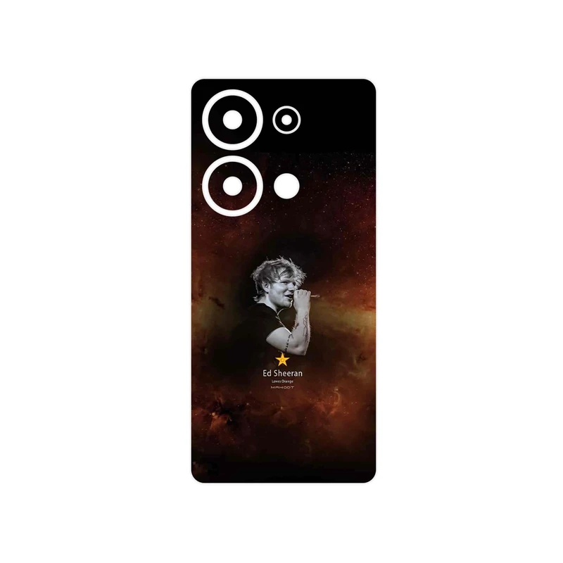 برچسب پوششی ماهوت مدل Ed Sheeran مناسب برای گوشی موبایل شیائومی Redmi Note 13 Pro 4G