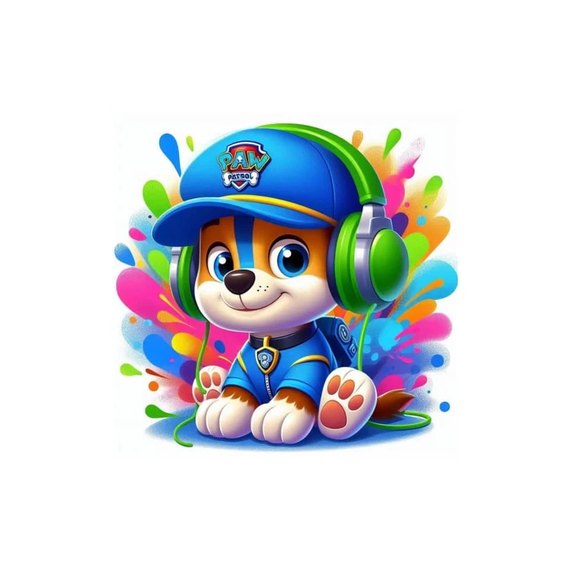 استیکر پارچه و لباس پاد آفرین مدل کارتونی کد 199