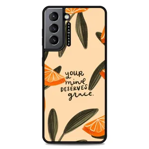 AKAM AMC-WSGS21-QOUTES9 Cover For Samsung Galaxy S21