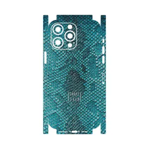MAHOOT Blue Snake Skin-FullSkin Cover Sticker for Apple iPhone 14 Pro Max