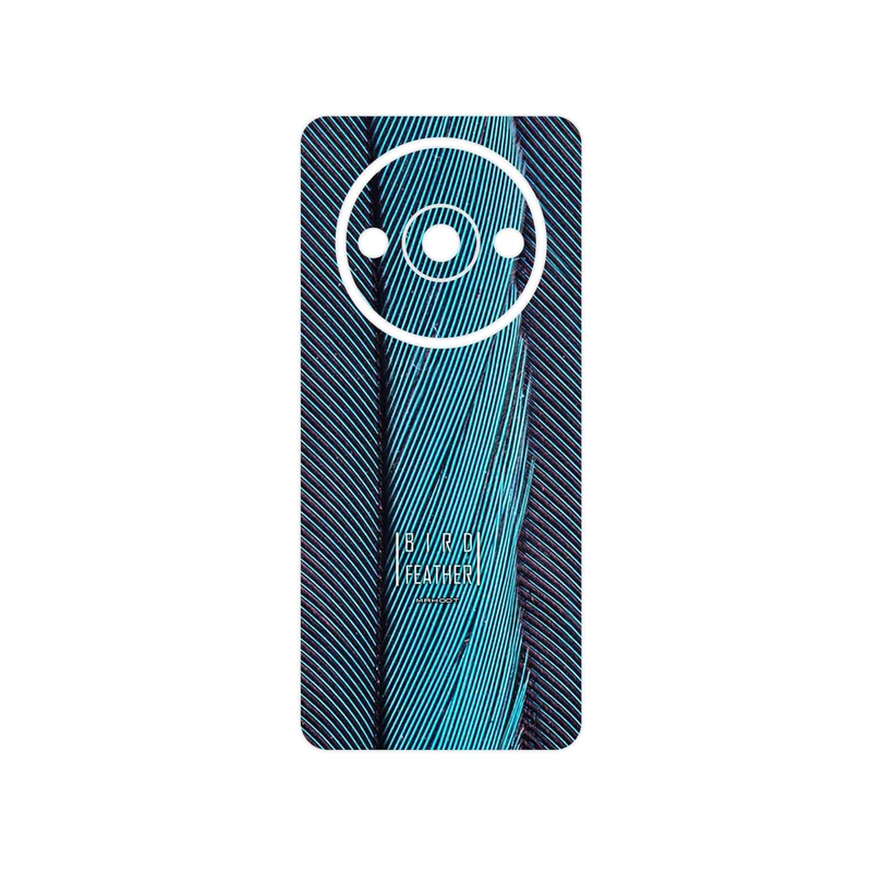 برچسب پوششی ماهوت مدل Turquoise feathers مناسب برای گوشی موبایل شیائومی Redmi A3x