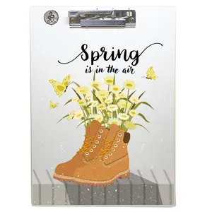 تخته شاسی طه چوب  مدل Flower shoes01 سایز A4