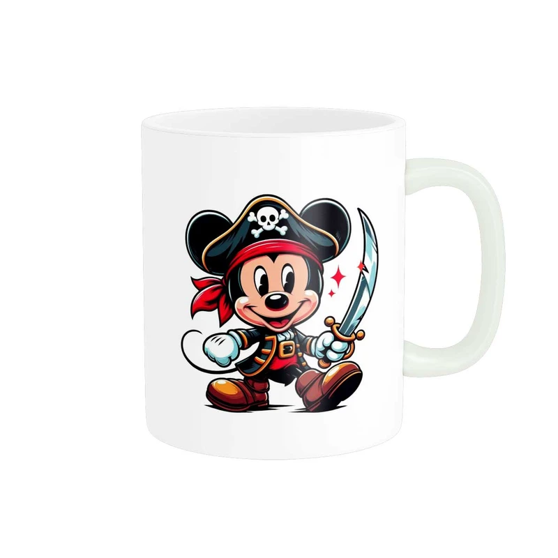 ماگ پاد آفرین طرح کارتون میکی موس Mickey Mouse کد 3523