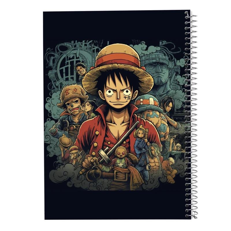 دفتر لیست خرید 50 برگ مدوپد مدل وان پیس One Piece کد DF10753