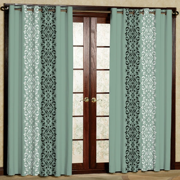 پرده مدل چاپی هازان پانچی کد 445 سایز 200x140 سانتی متر