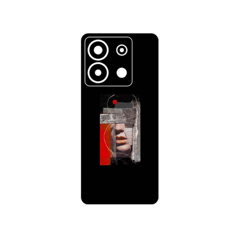 برچسب پوششی ماهوت مدل Collage of Mouth مناسب برای گوشی موبایل شیائومی Poco X6