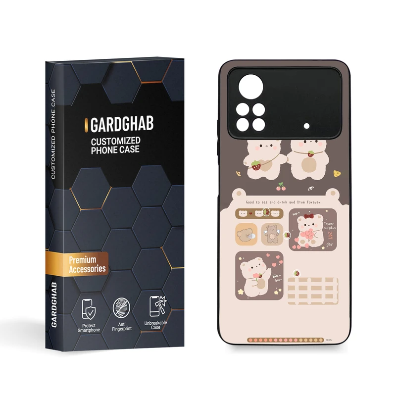 کاور گارد قاب مدل دخترانه مناسب برای گوشی موبایل شیائومی Poco X4 Pro