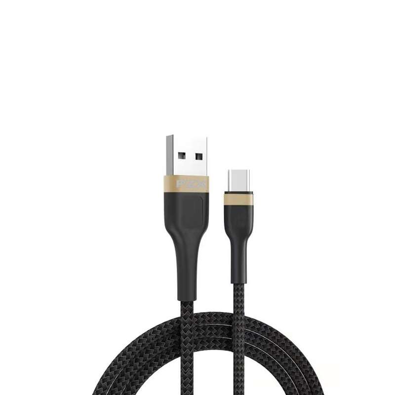 کابل تبدیل USB به USB-C پی زد ایکس مدل v166 طول 1 متر