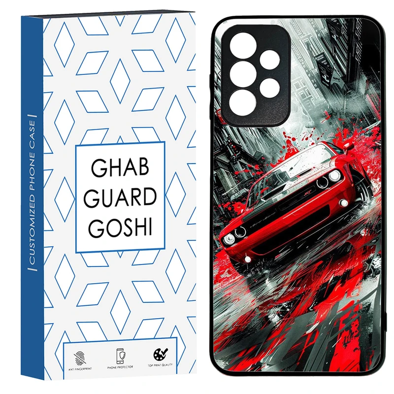 کاور قاب گارد گوشی طرح ماشین کد TPU-091 مناسب برای گوشی موبایل سامسونگ Galaxy A23