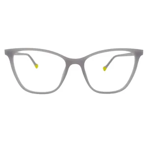 فریم عینک طبی گربه ای زنانه مدل 22013_Y مناسب برای انواع فرم صورت
