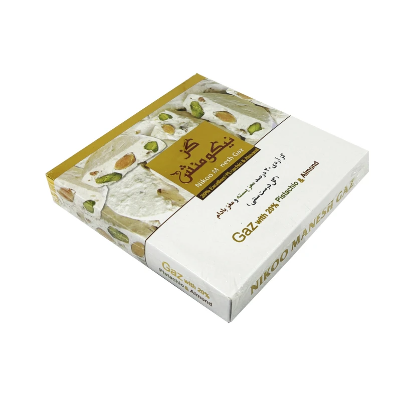 گز 20 درصد آردی مخوط پسته و بادام نیکومنش - 350 گرم