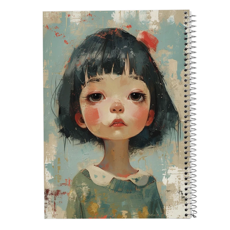 دفتر مشق 50 برگ مدوپد مدل دخترانه کد DF15773