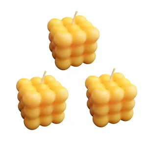 شمع مدل روبیک بسته 3 عددی