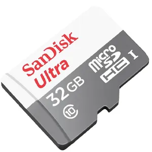 کارت حافظه microSDHC سن دیسک مدل Ultra کلاس 10 استاندارد UHS-I U1 سرعت 100MBps ظرفیت 32 گیگابایت