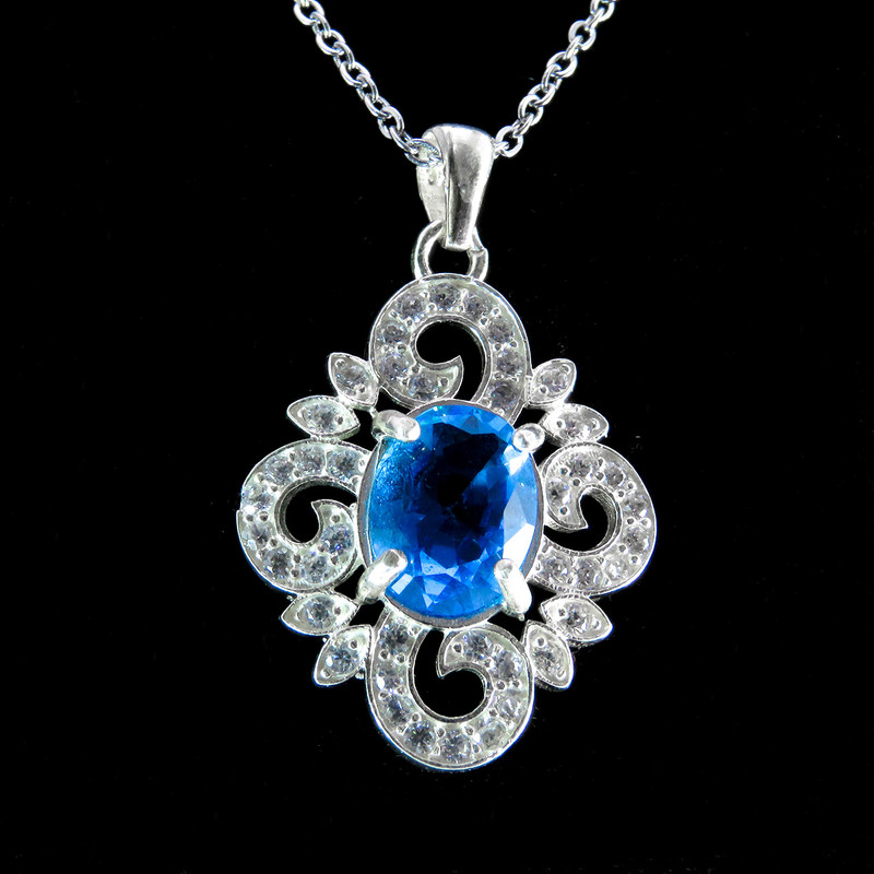 نیم ست نقره زنانه کد AV135 نیم ست نقره زنانه کد AV135