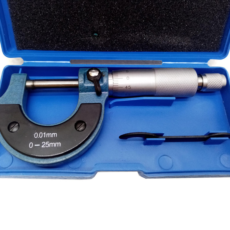 میکرومتر خارج سنج هامر کد DC-250 گستره 25-0 میلی متر