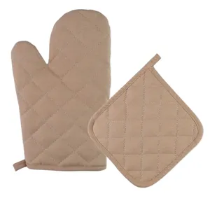 دستگیره و دستکش فر الیزاسوینگ مدل مطلیسه دوزی کد M2 مجموعه دو عددی