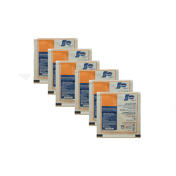 گاز استریل سروش مدل 01 بسته 6 عددی