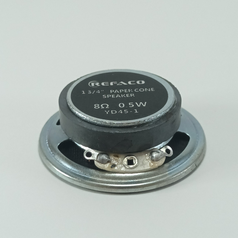 بلندگو 8 اهم 0.5وات ریفاکو مدل45MM