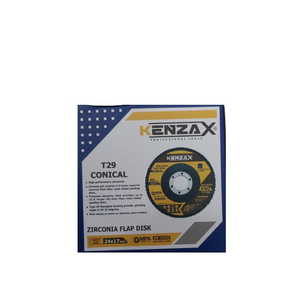 سنباده فلاپ دیسک کنزاکس مدل KFD-7680 بسته 10 عددی سنباده فلاپ دیسک کنزاکس مدل KFD-7680 بسته 10 عددی